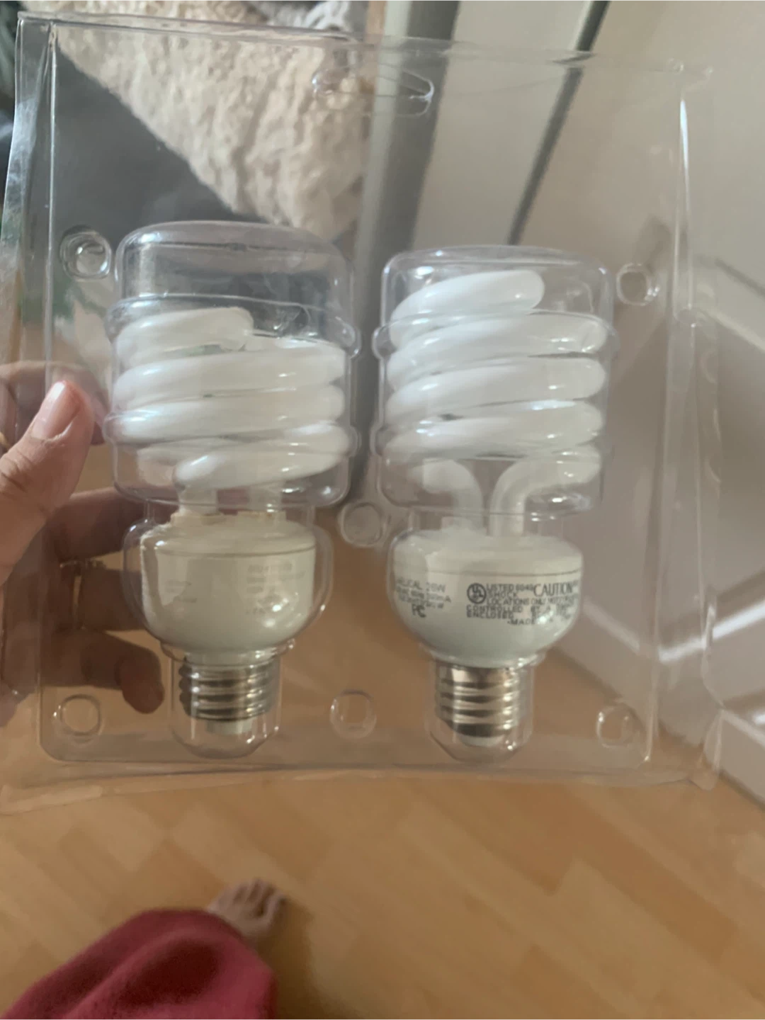 New 12 warm Light Bulbs - 26W