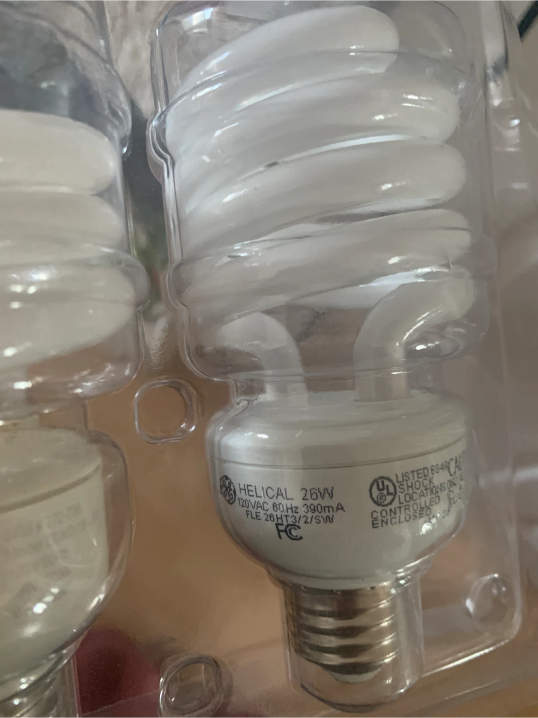 New 12 warm Light Bulbs - 26W - photo 2