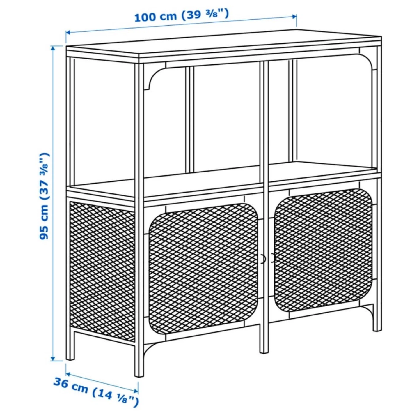 Ikea FJALLBO Shelving Unit - photo 3