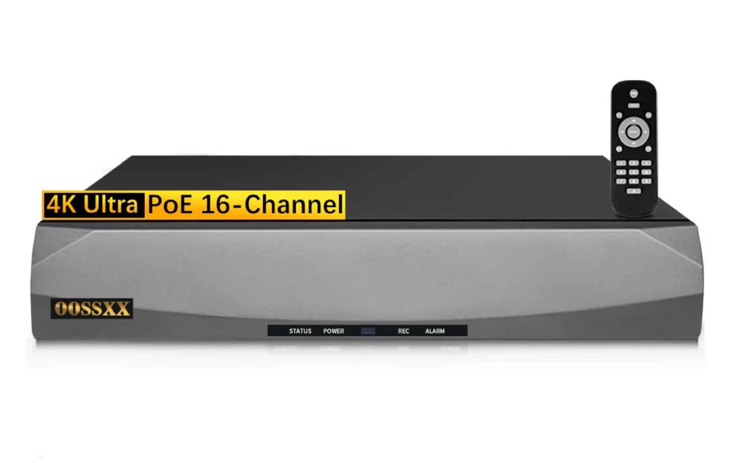 5.0/4K Megapixel 16-Channel POE NVR Network Video Recorder, Supp