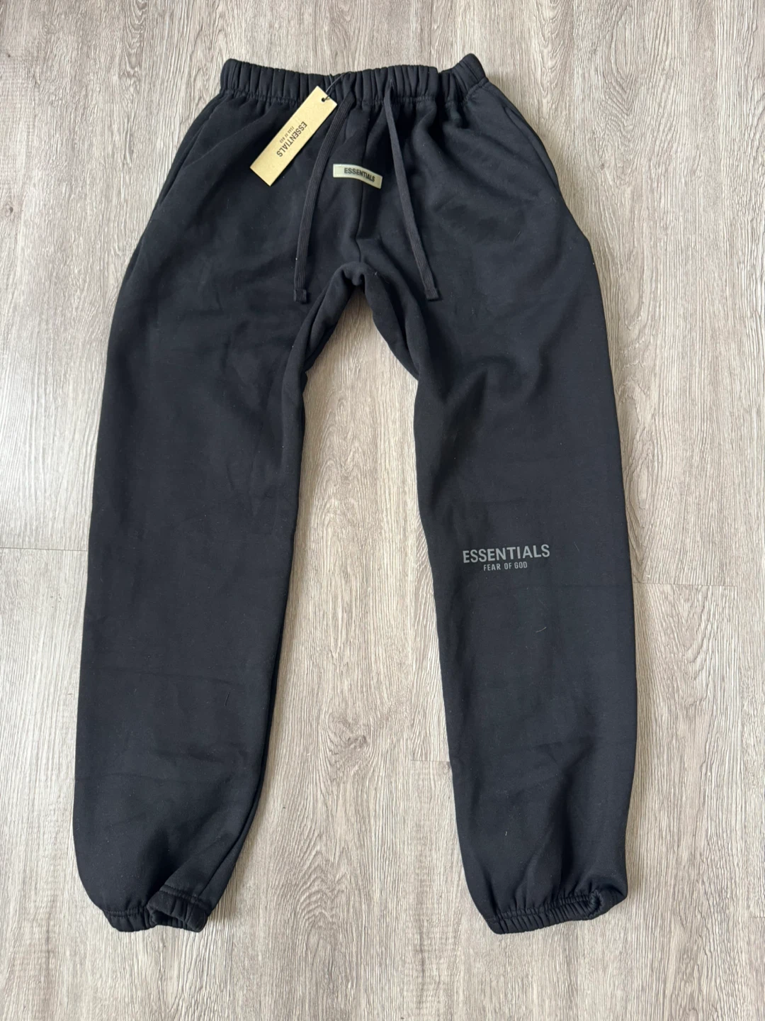 Black Fear of God Essentials Sweatpants - photo 2