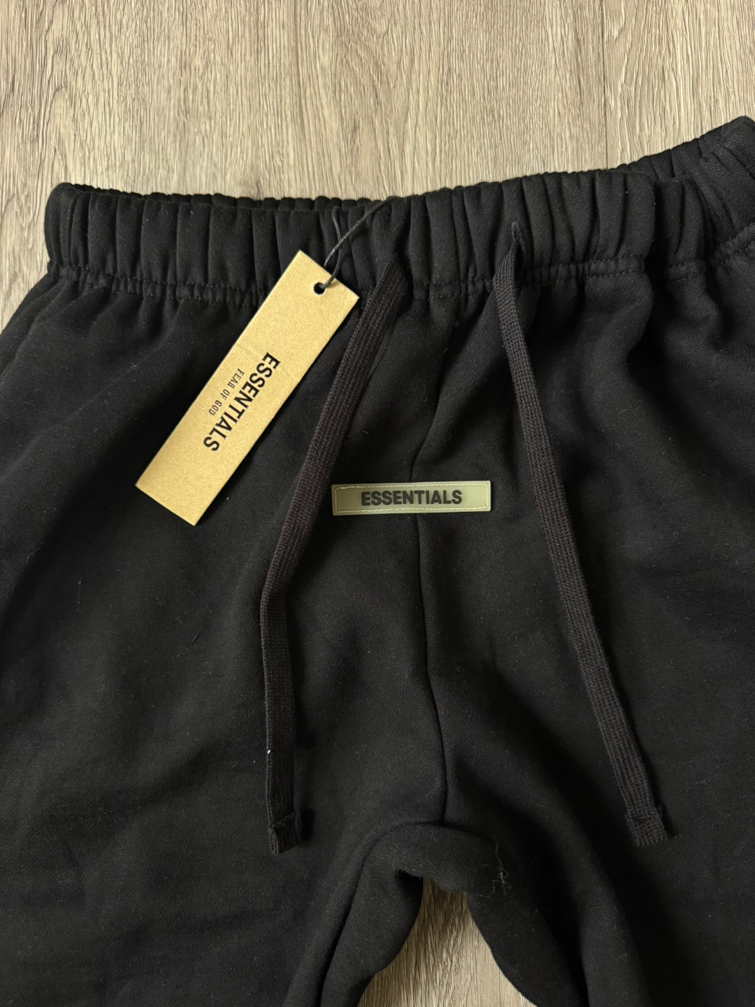 Black Fear of God Essentials Sweatpants - photo 3