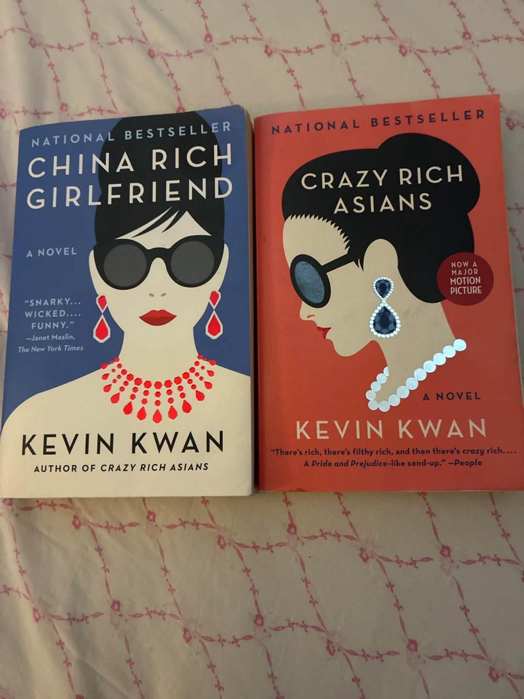 Crazy Rich Asians & China Rich Girlfriend Novels by Kevin Kwan