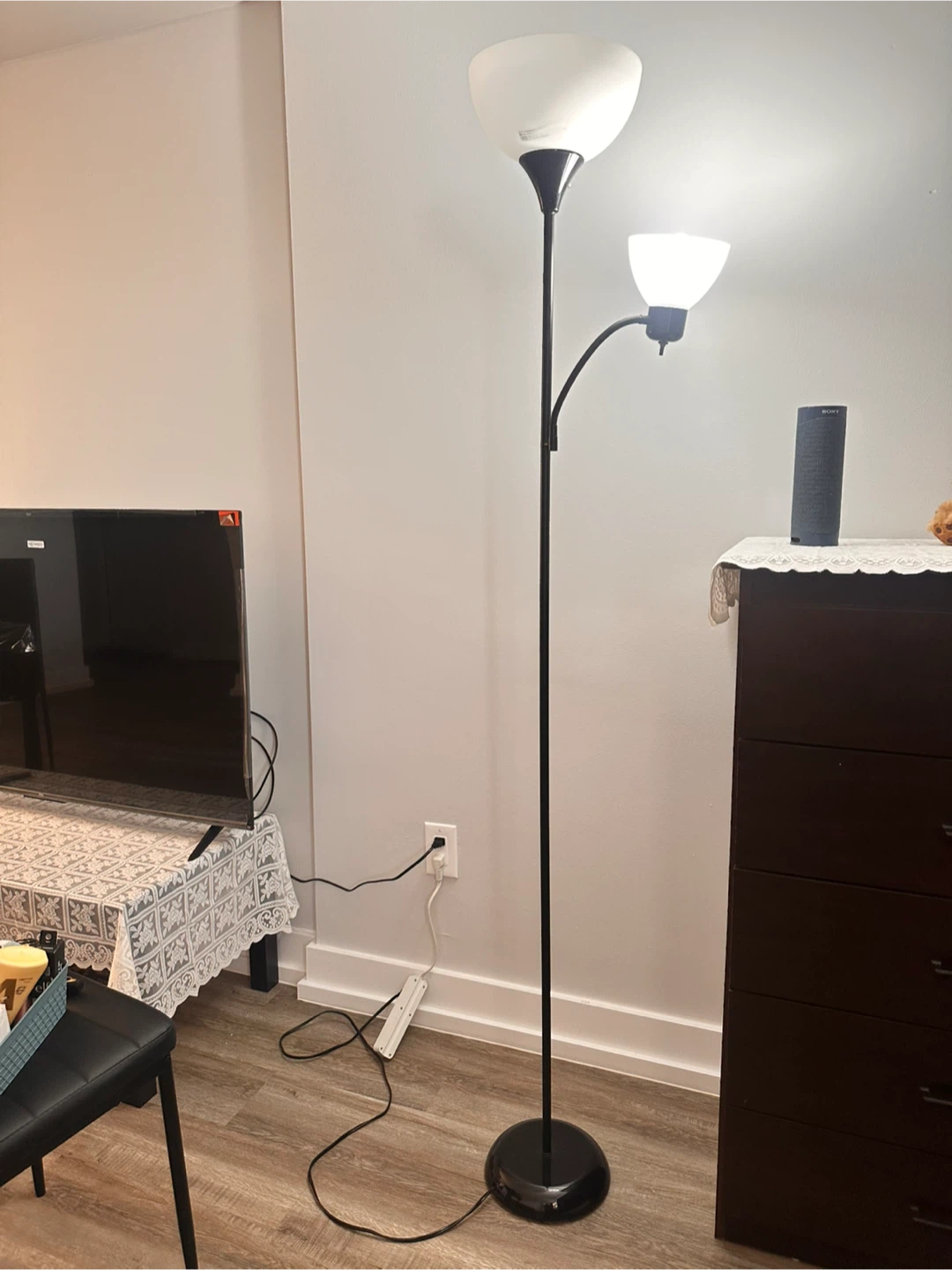 Dark Brown 5-Drawer Dresser - photo 2