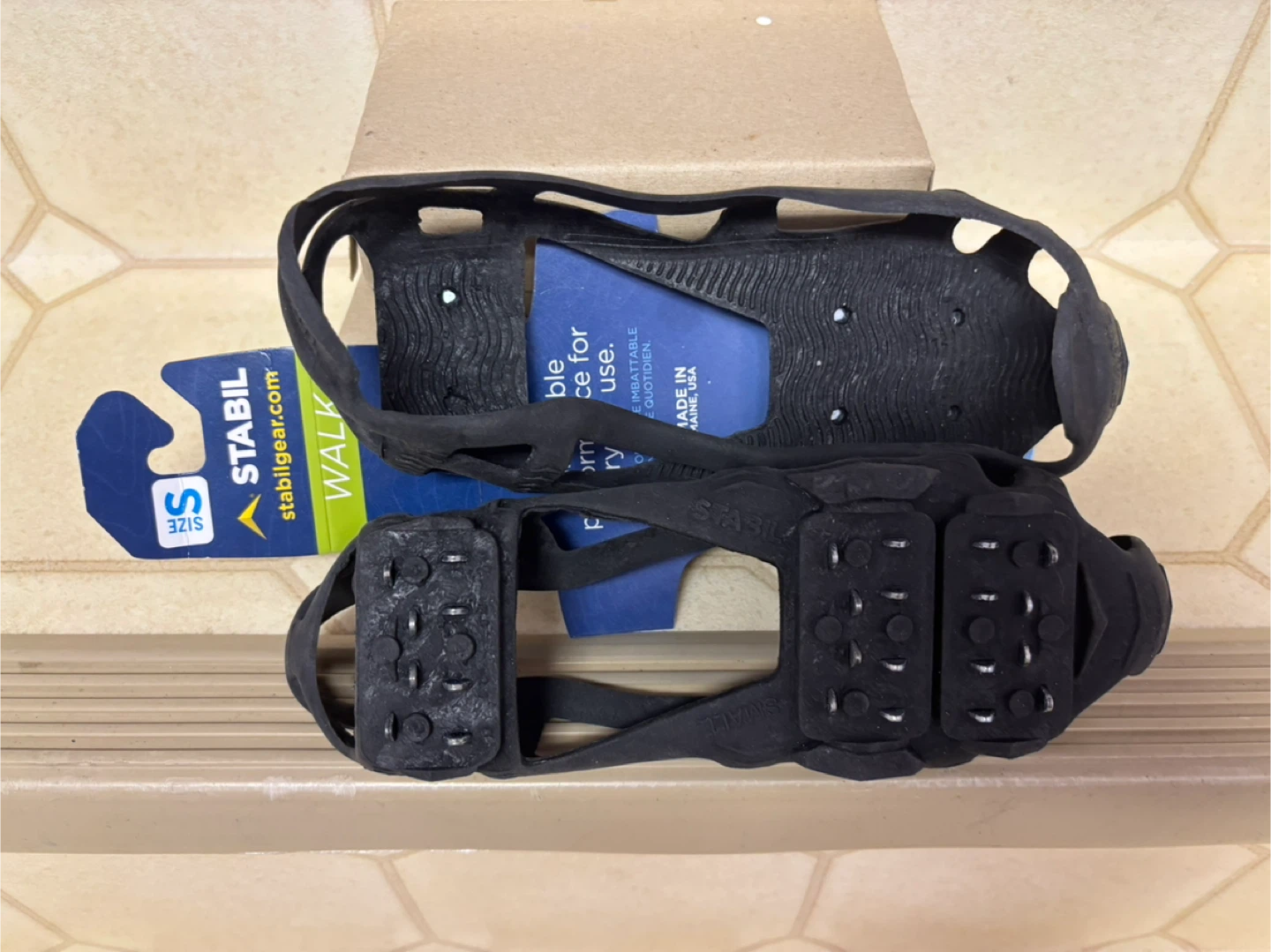 Stabil Gaiters Ice Cleats - Size S