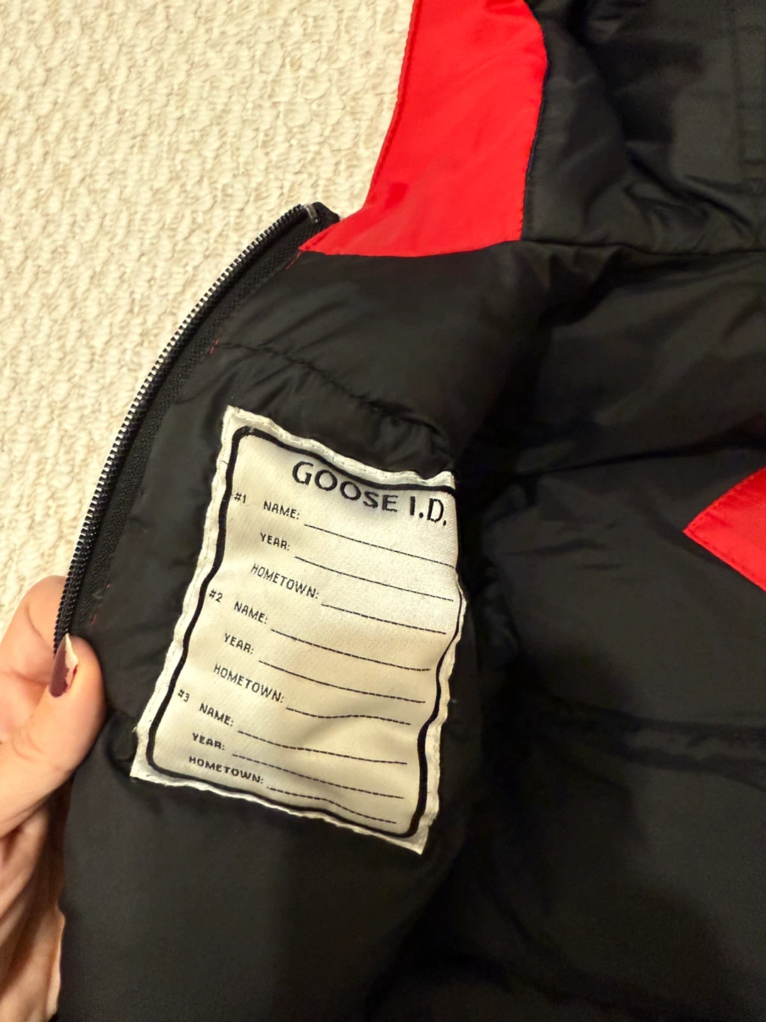 Canada Goose Baby Winter Jacket - Red - photo 4