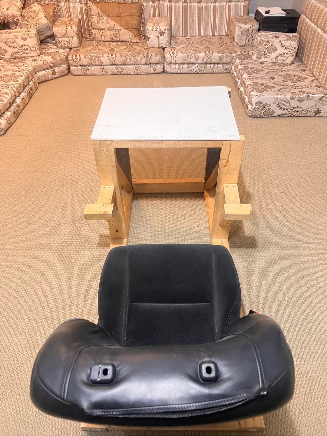 Custom Racing Simulator Seat and Desk - photo 2