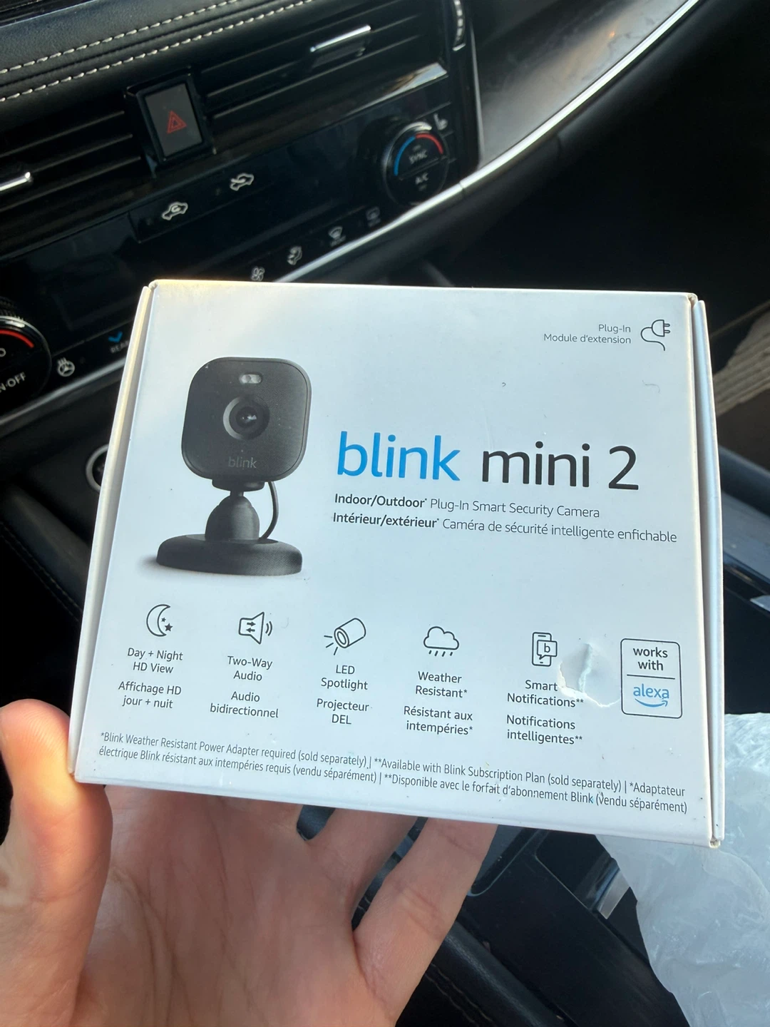 Blink Mini 2 Indoor/Outdoor Plug-in Smart Security Camera