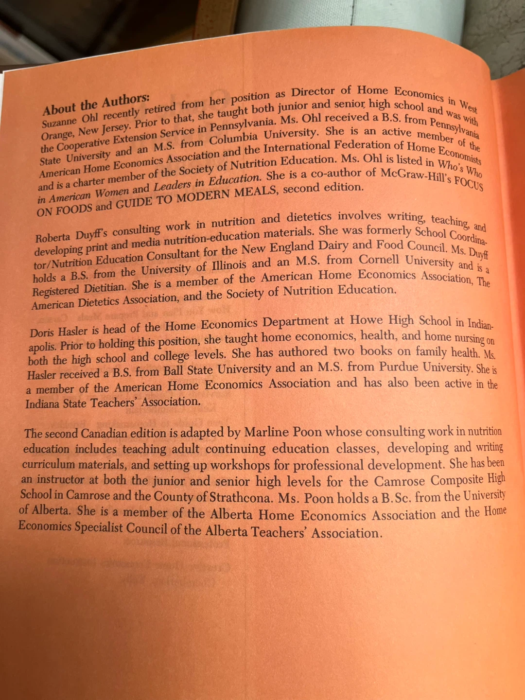 Vintage Canadian Cookbook, “Guide to Modern Meals”, 1982 - photo 3