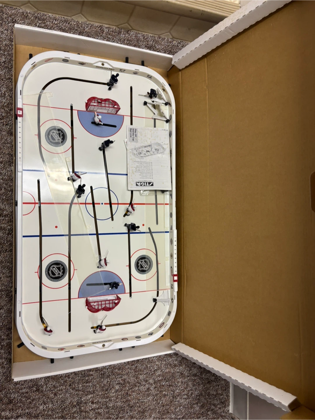 STIGA NHL Stanley Cup Hockey Tabletop Game - photo 2