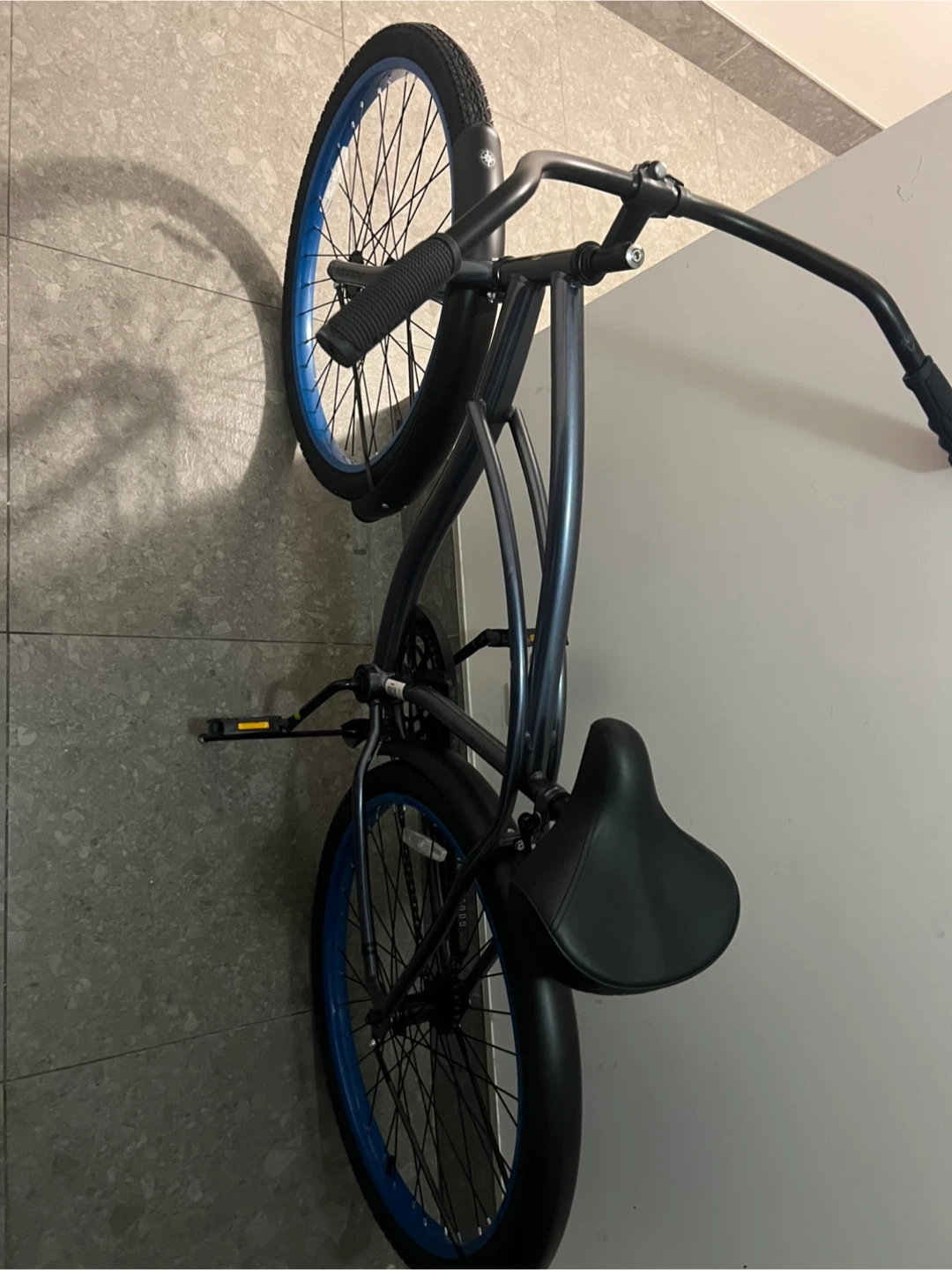 Blue Rim Cruiser Bicycle brand new paid 2:5$!