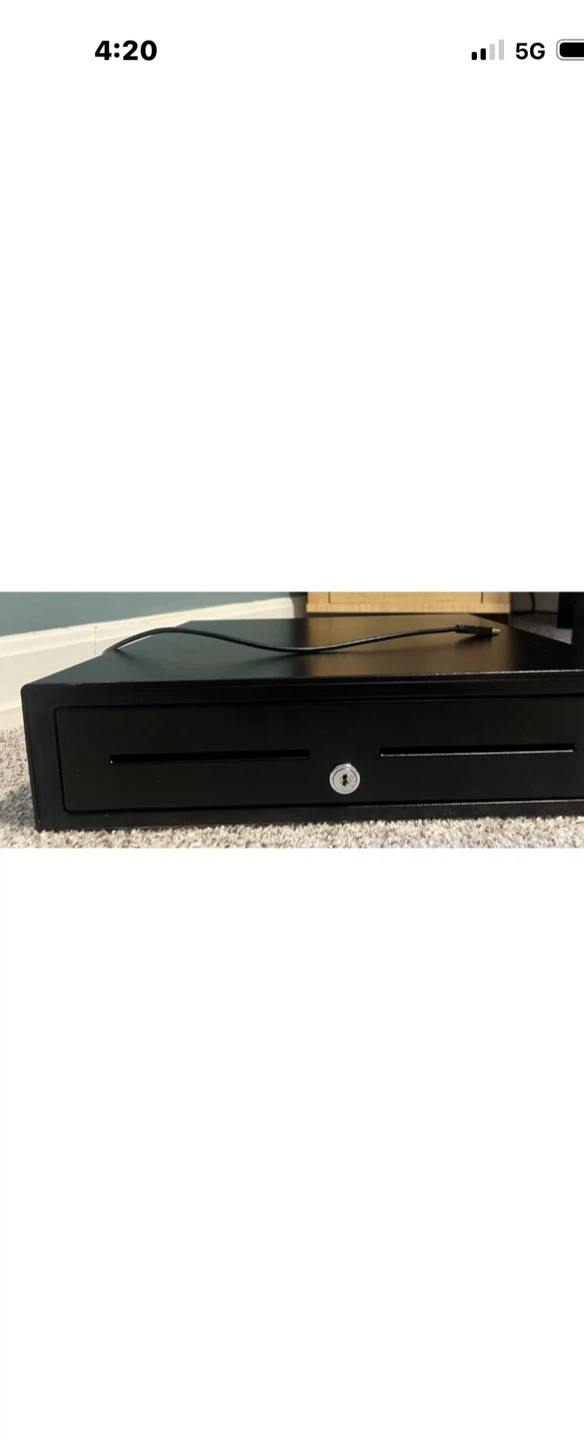 Black Cash Drawer