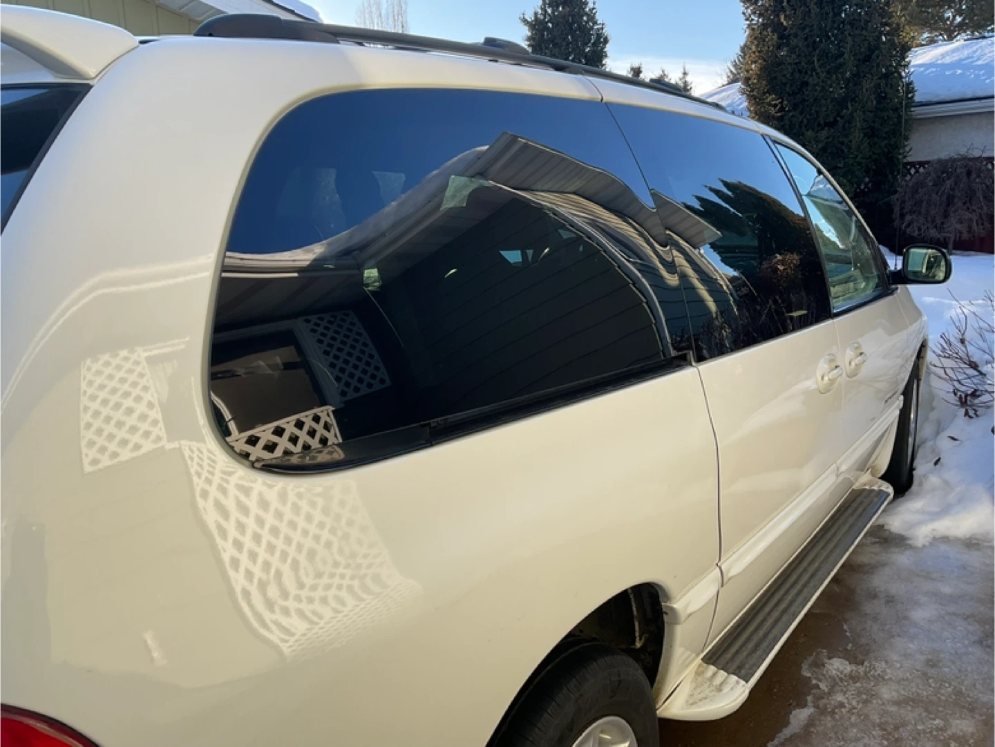 SOLD, 2000, White Dodge Grand Caravan Sport Minivan - photo 3