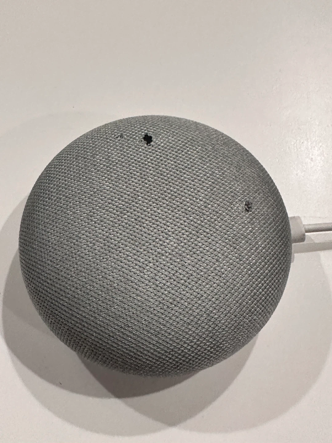 Google Nest Mini (2nd Gen) Smart Speaker - Chalk