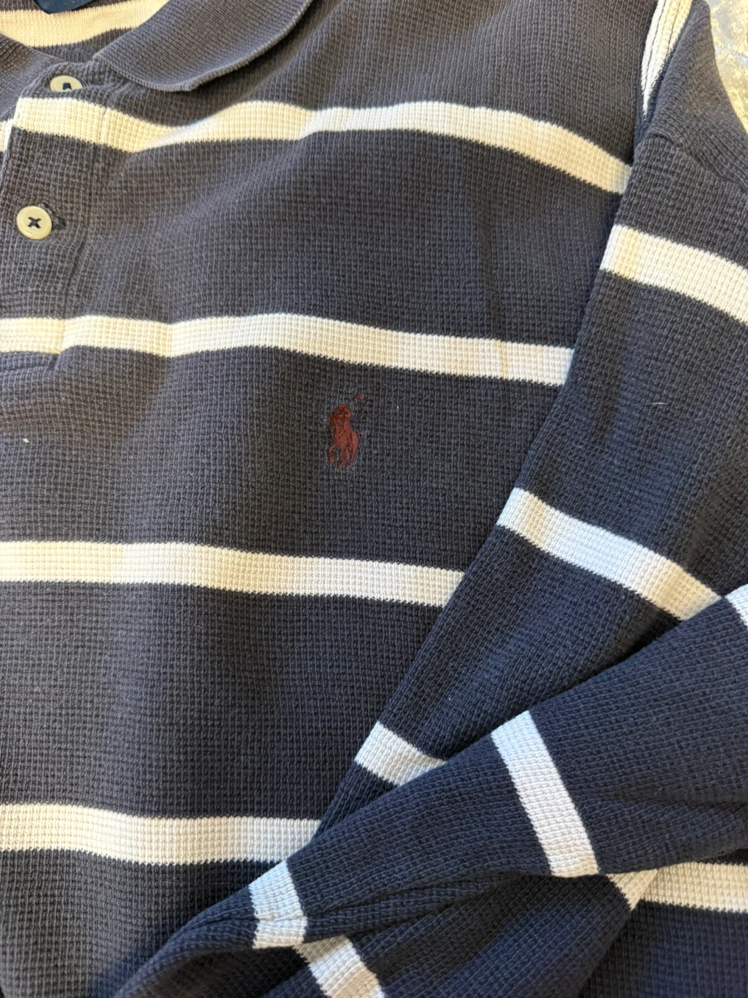 Polo by Ralph Lauren men’s long sleeve knit polo XL - photo 3