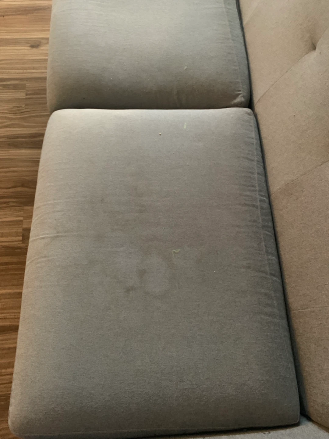 Grey Loveseat Sofa - photo 4
