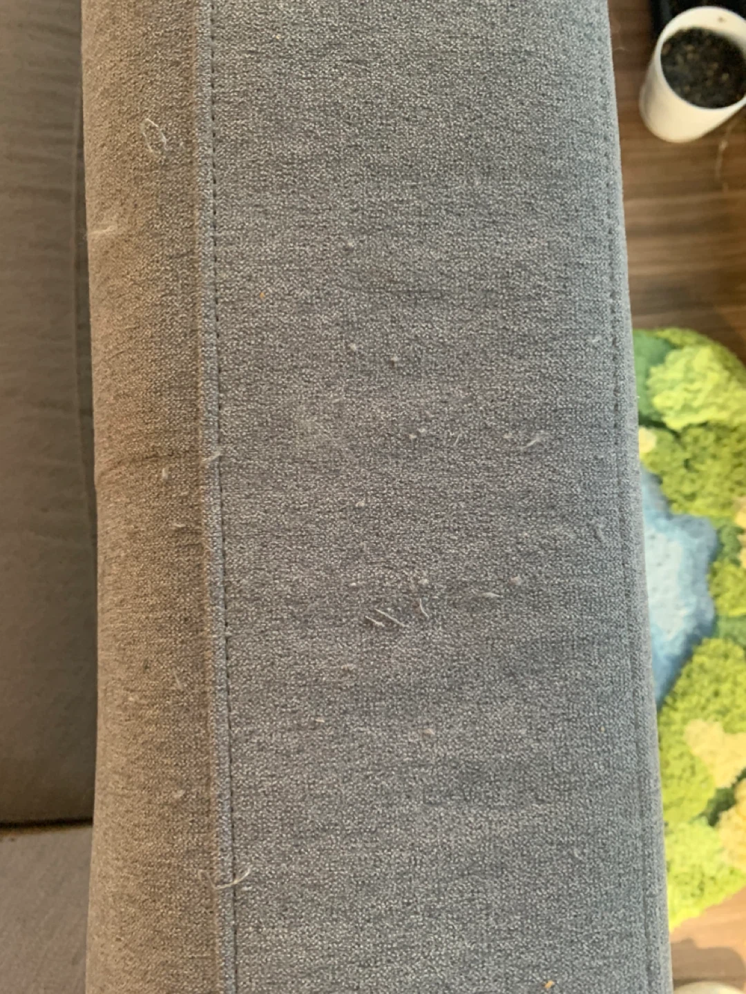 Grey Loveseat Sofa - photo 5