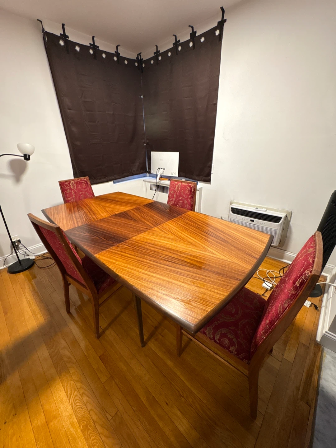 Wooden Dining Table with 4 Chairs - photo 4