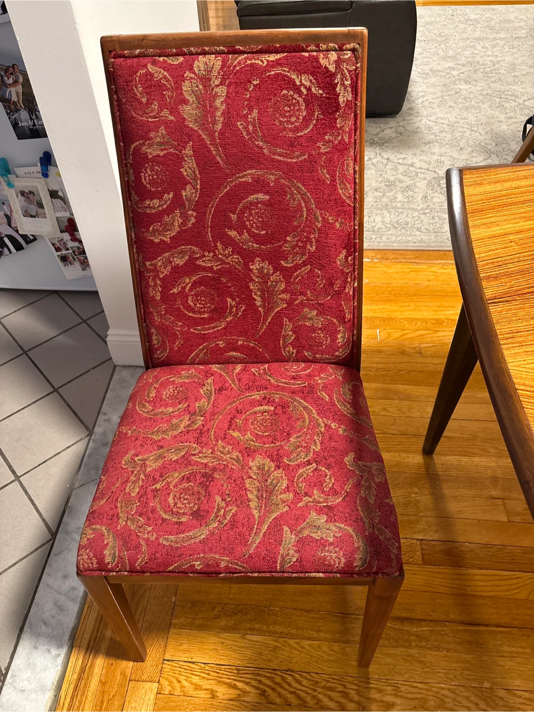 Wooden Dining Table with 4 Chairs - photo 3