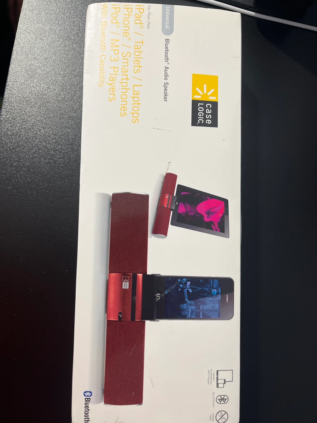 Case Logic Universal Bluetooth Audio Speaker - Red