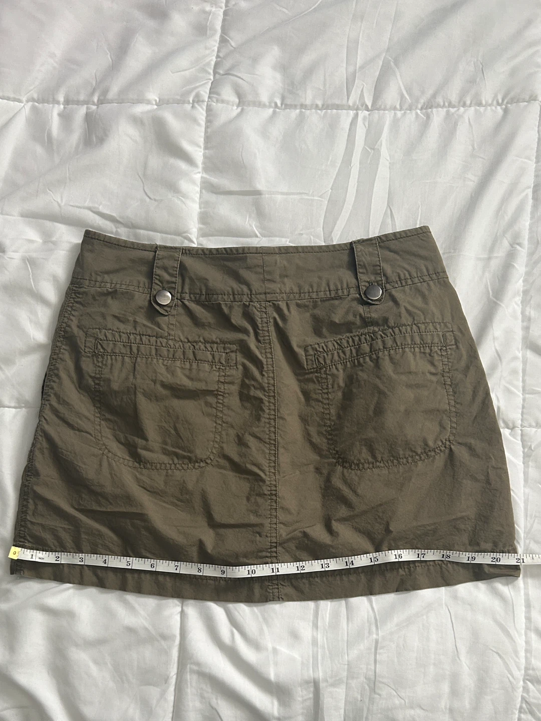 Y2K Vintage New York & Company Army Green Mini Skort - photo 5