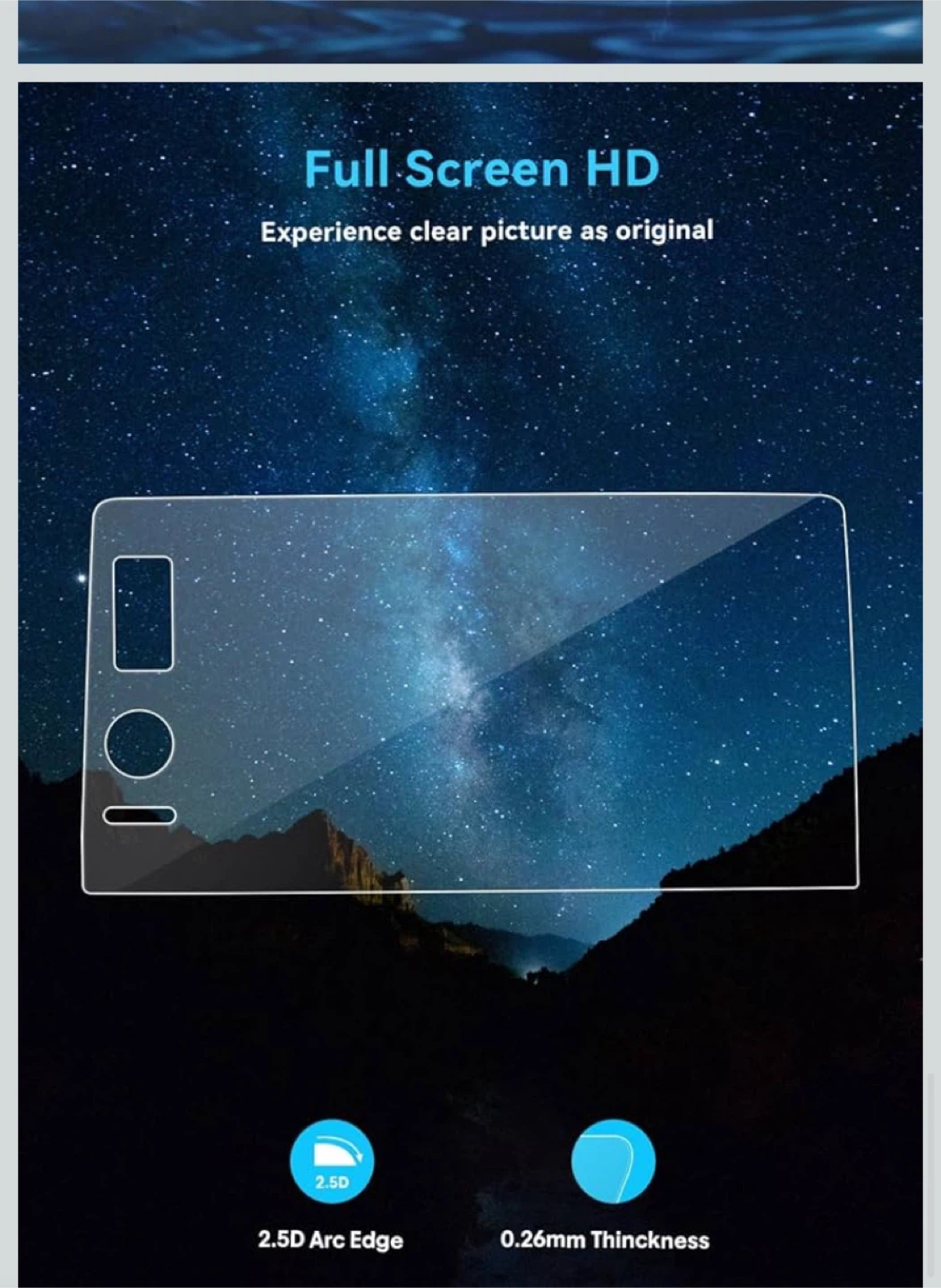 Tempered Glass Screen Protector for Car Infotainment System - photo 4