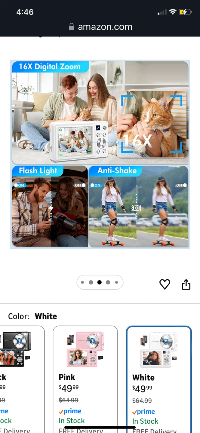 Big sale-Froitx 4K Digital Camera - Vlogging Ready! - photo 5