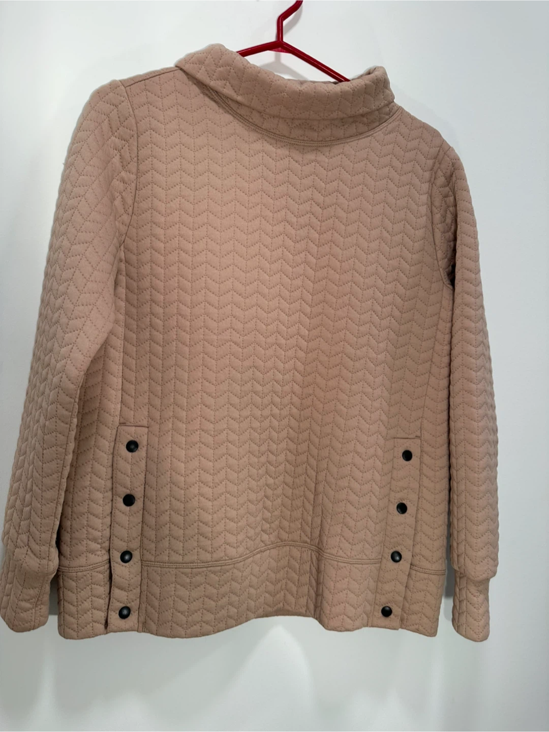 Joe Fresh Active Quilted Mock Neck Sweatshirt - M/M