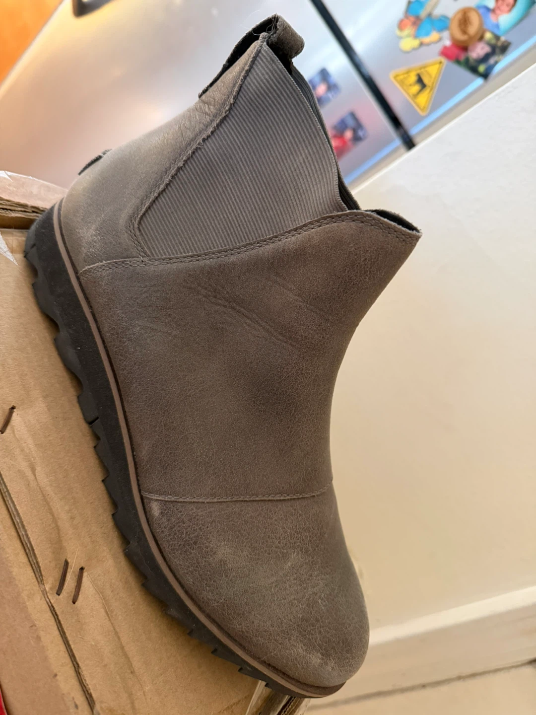 Sorel Women's Wedge Ankle Boots - Grey Suede - photo 2