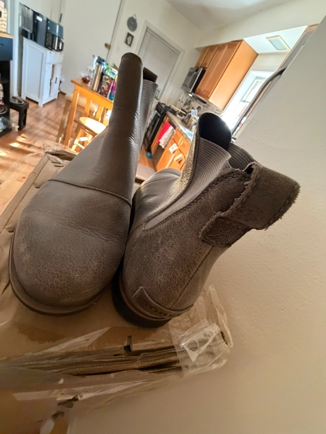 Sorel Women's Wedge Ankle Boots - Grey Suede - photo 3