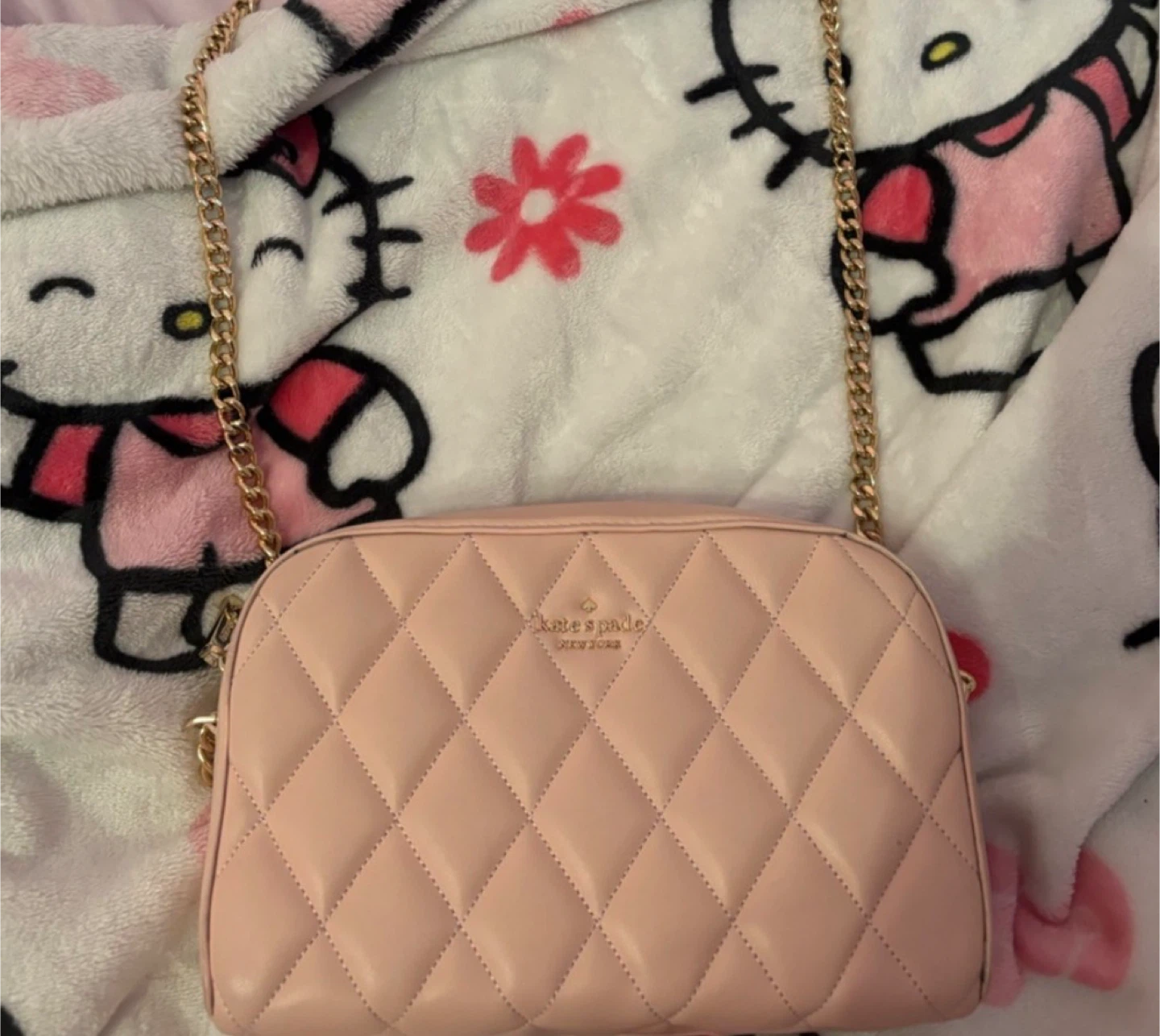 Kate Spade Quilted Pink Leather Bag - photo 2