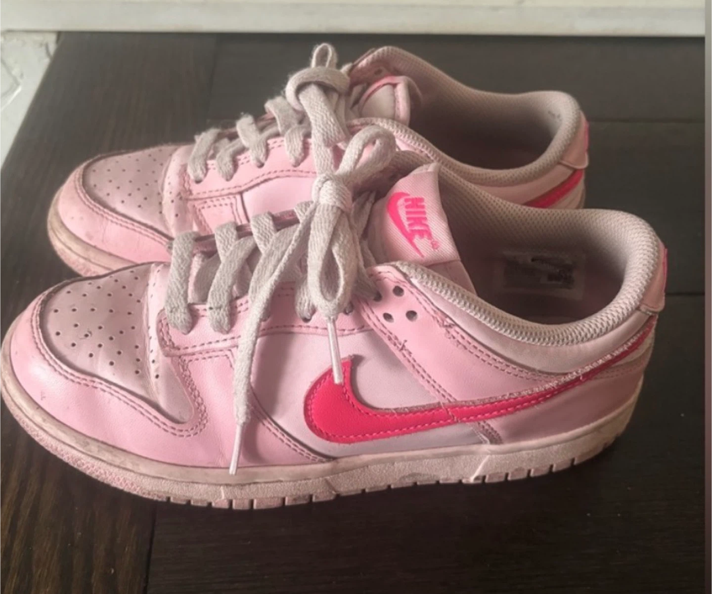 Nike Dunk Low Triple Pink Women's Sneakers US 5.5 - photo 5