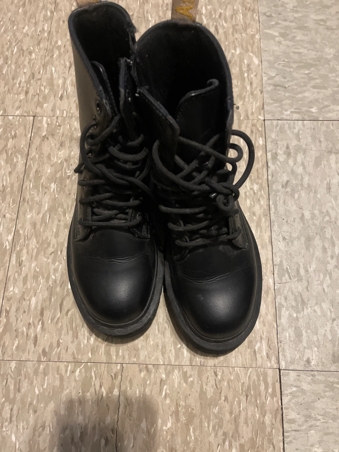 Black Dr. Martens Platform Boots