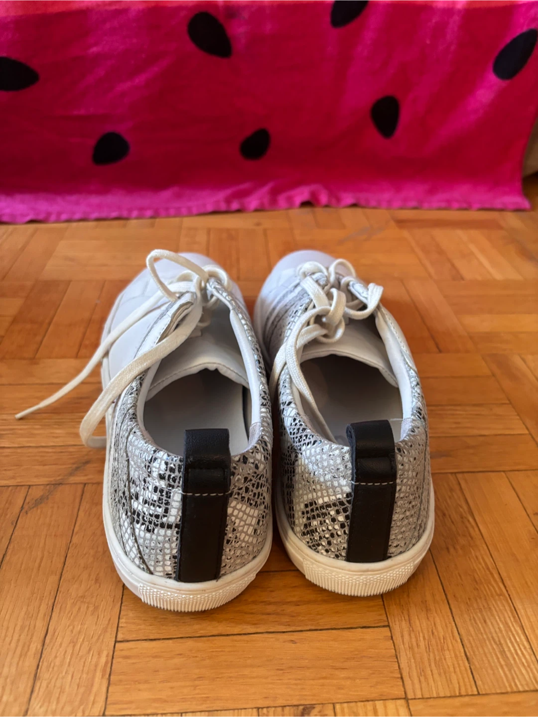 Seychelles White Snake Print Sneakers - photo 2