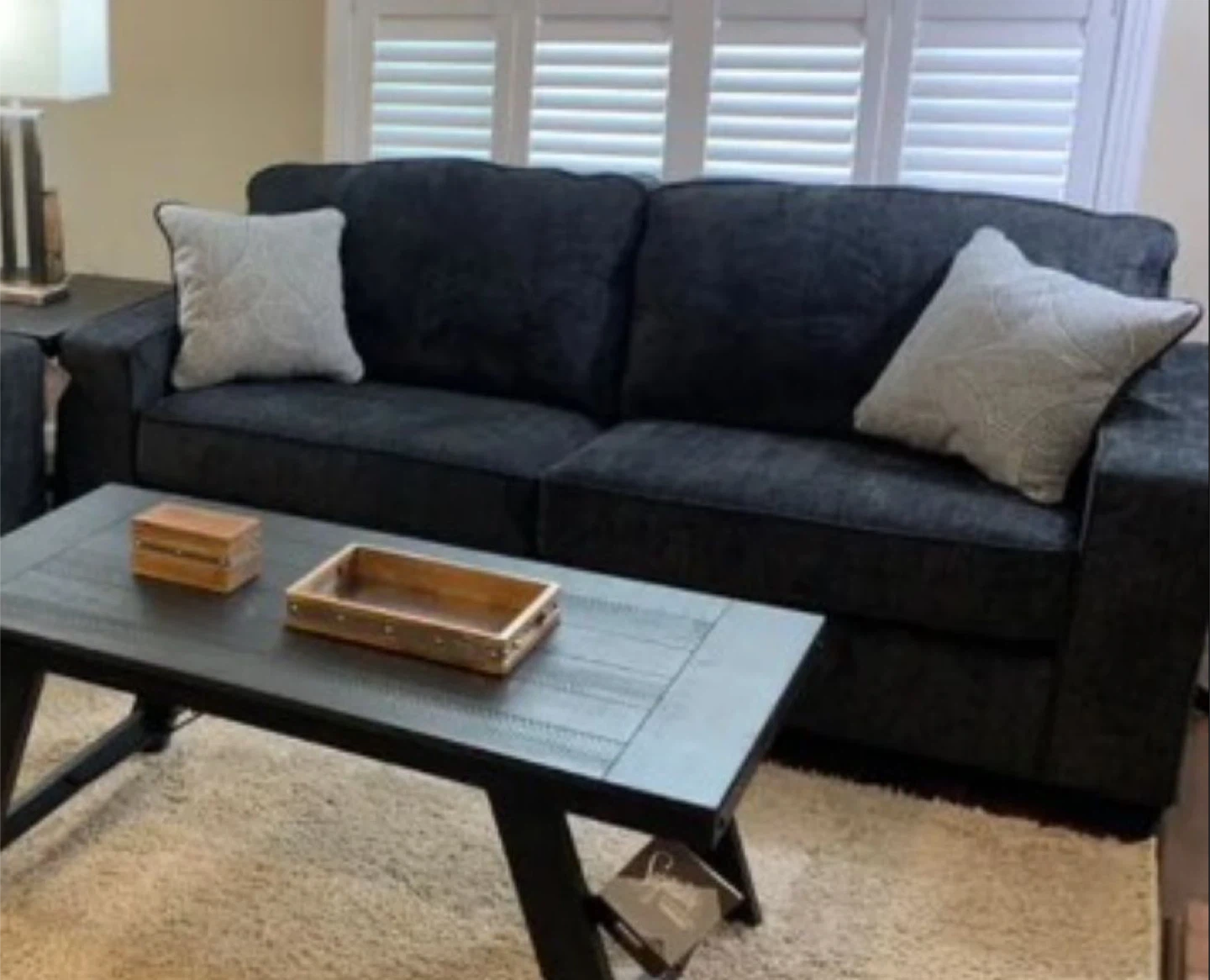 Two Ashley Sofa - MOVING SALE - Barely used for year plus - photo 2