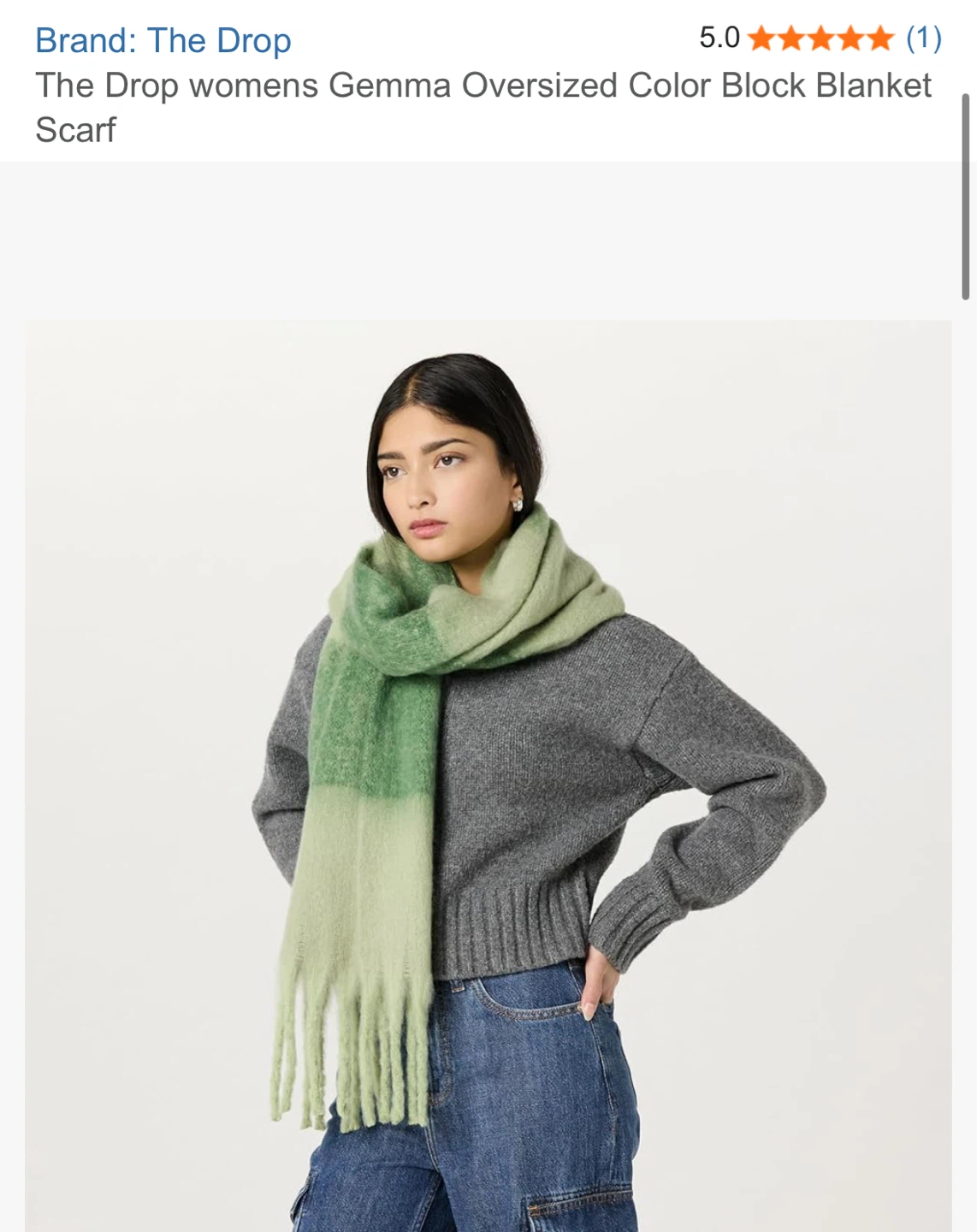 Brand new Large Chunky Fluffy Winter Scarf/Shawl