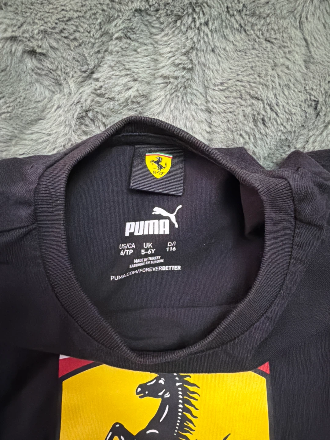 Puma Ferrari T-Shirt - Size 5-6Y - photo 2