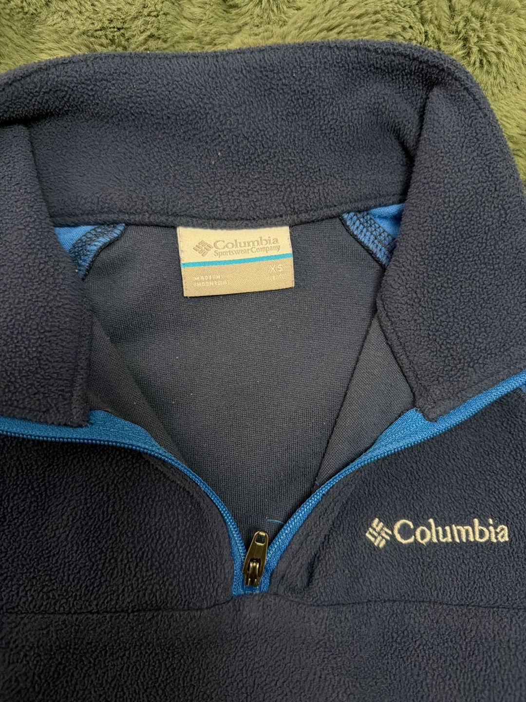 Columbia Fleece 1/4 Zip Pullover Jacket XS - photo 2