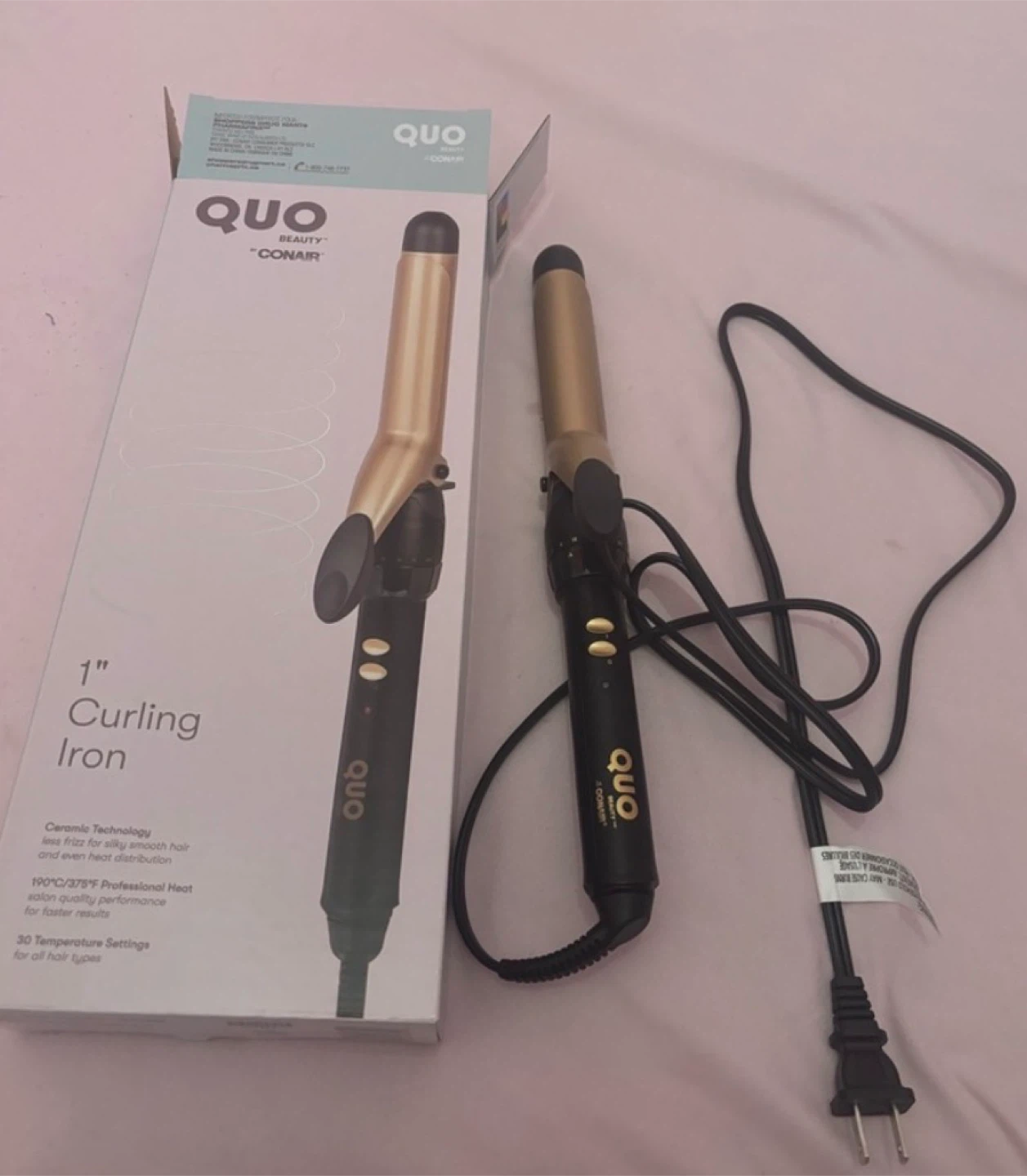 QUO Beauty by Conair 1" Curling Iron
