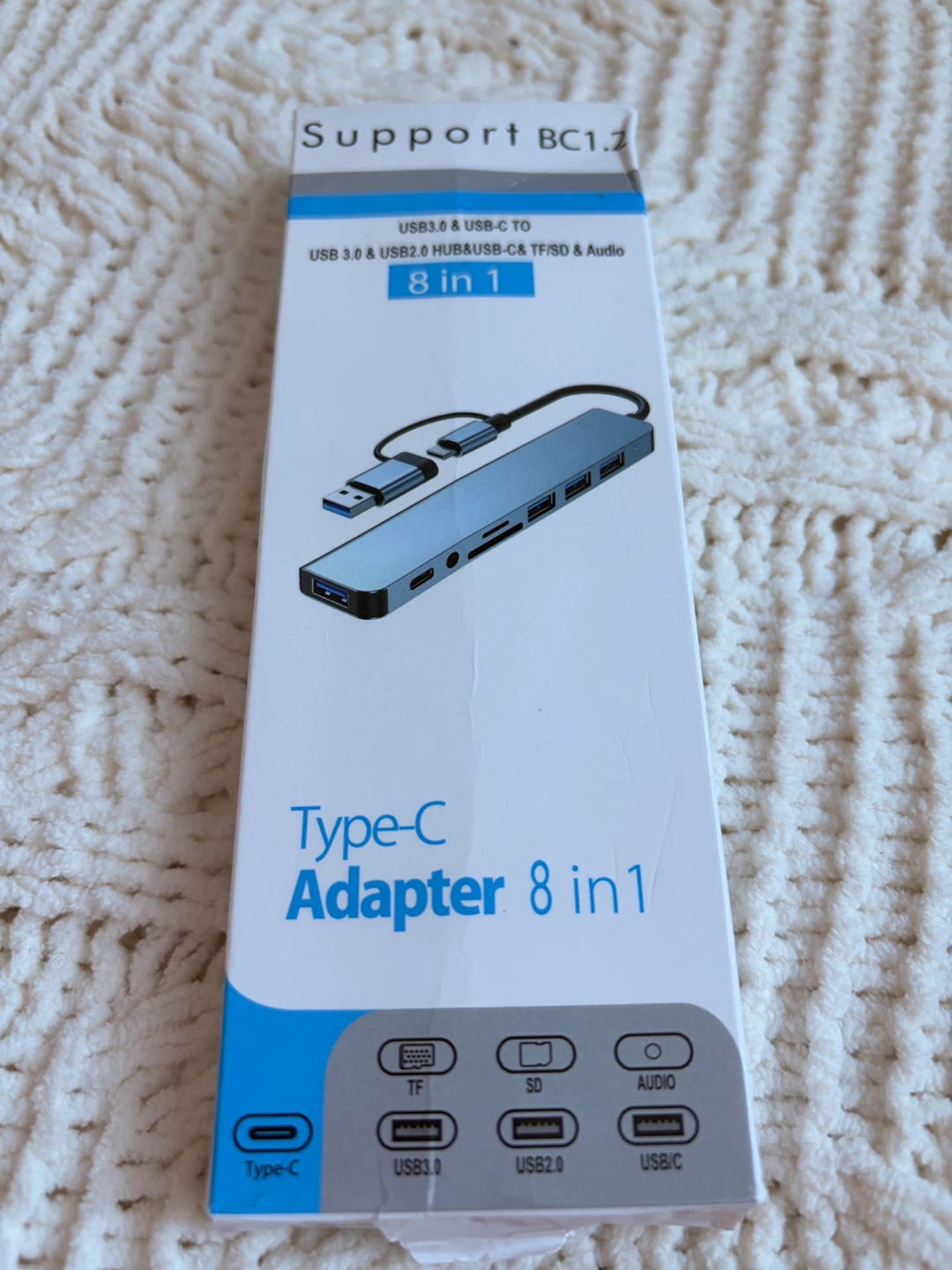 Type-C Adapter 8 in 1 Hub - photo 3