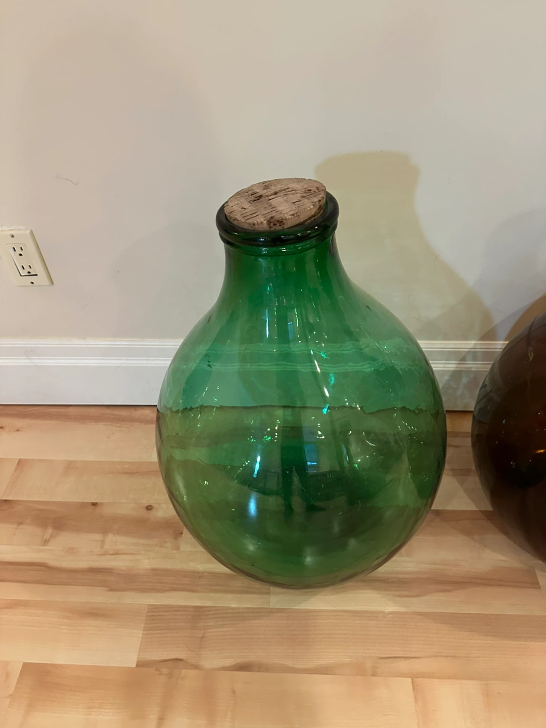 Glass Demijohn Bottles green$45 amber$65 - photo 3
