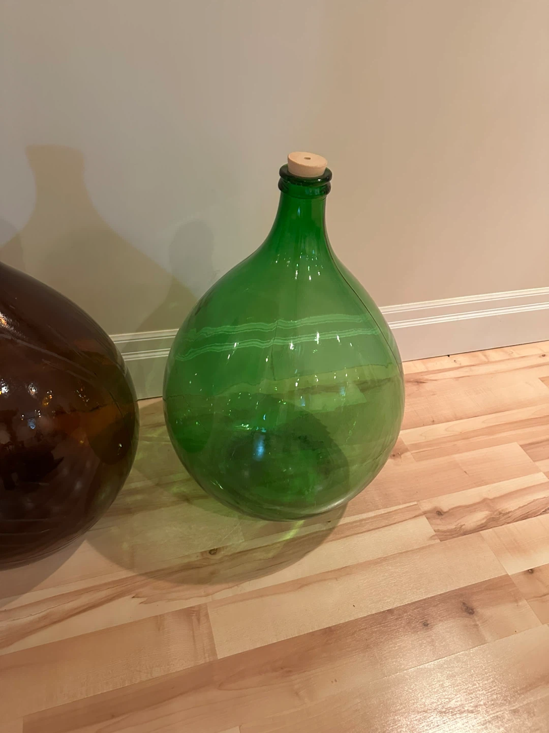 Glass Demijohn Bottles green$45 amber$65 - photo 5