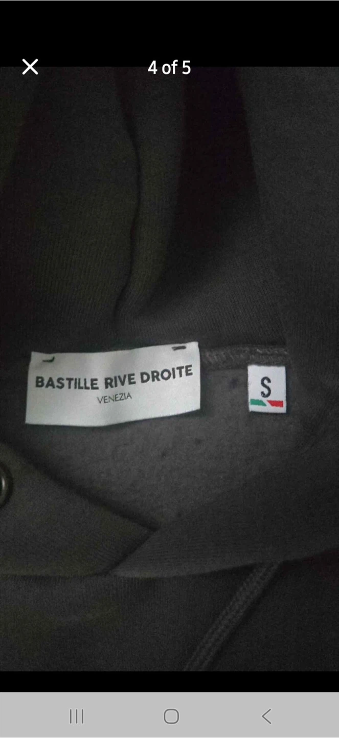 Italian - Bastille Rive Droite Hoodie - Size S - photo 4