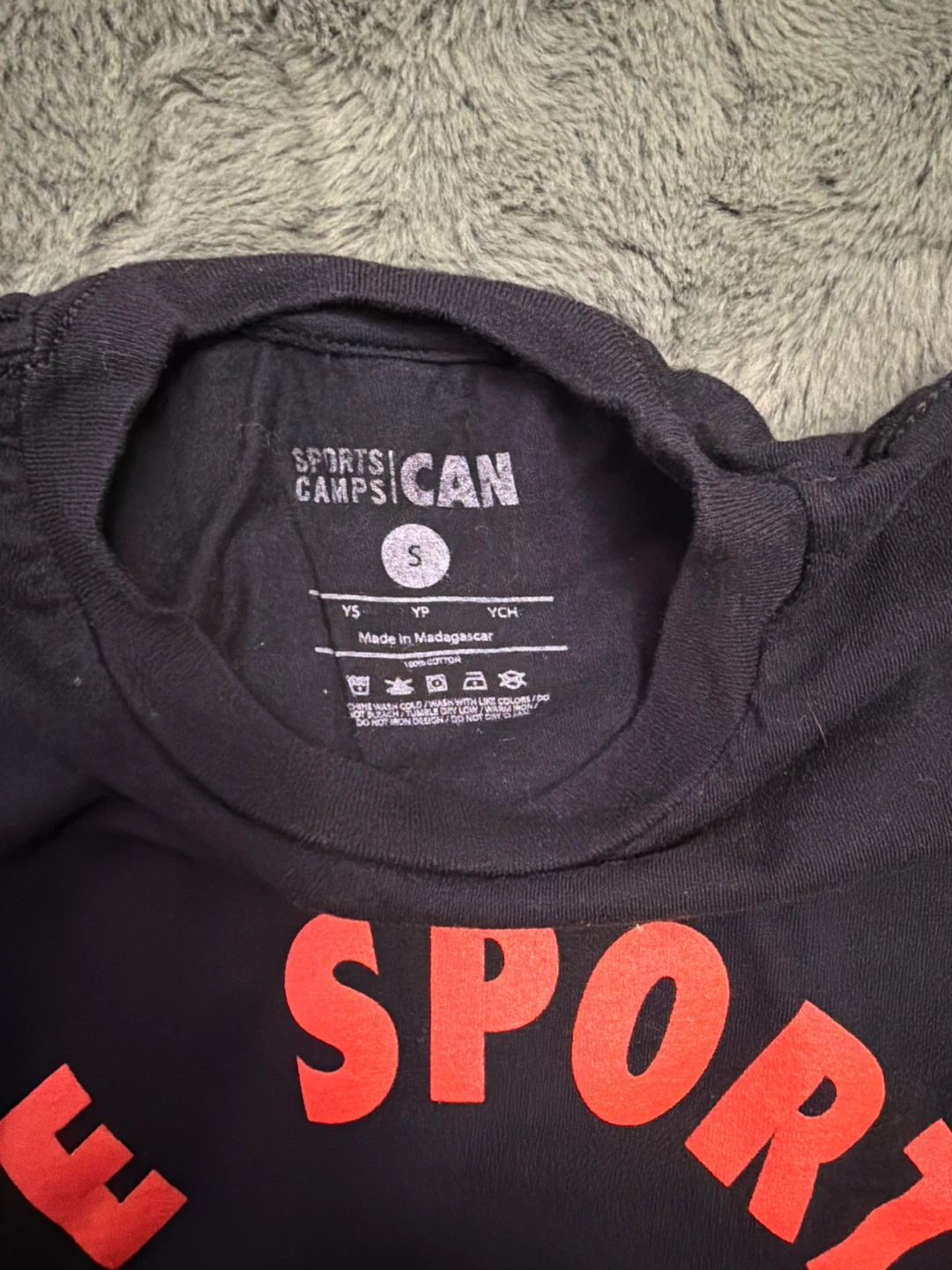 Nike Sports Camp T-Shirt Youth Small Black - photo 2