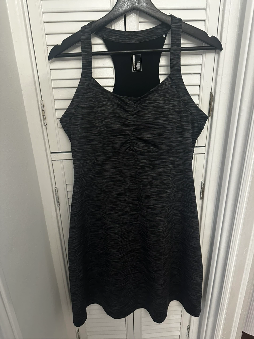Mondetta Athletic Dress - Black Marl - Medium