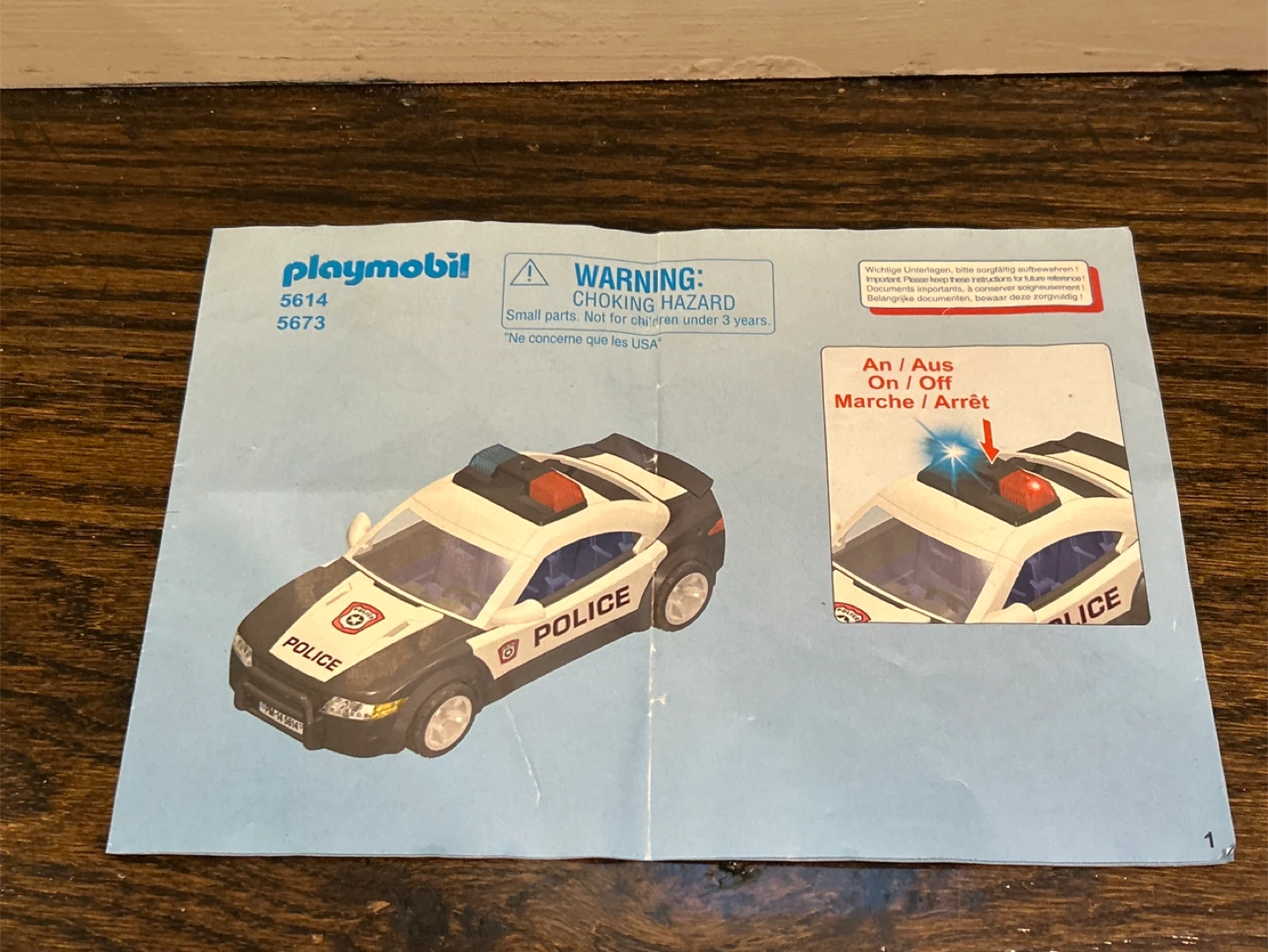 Playmobil Fire truck+police car - photo 4