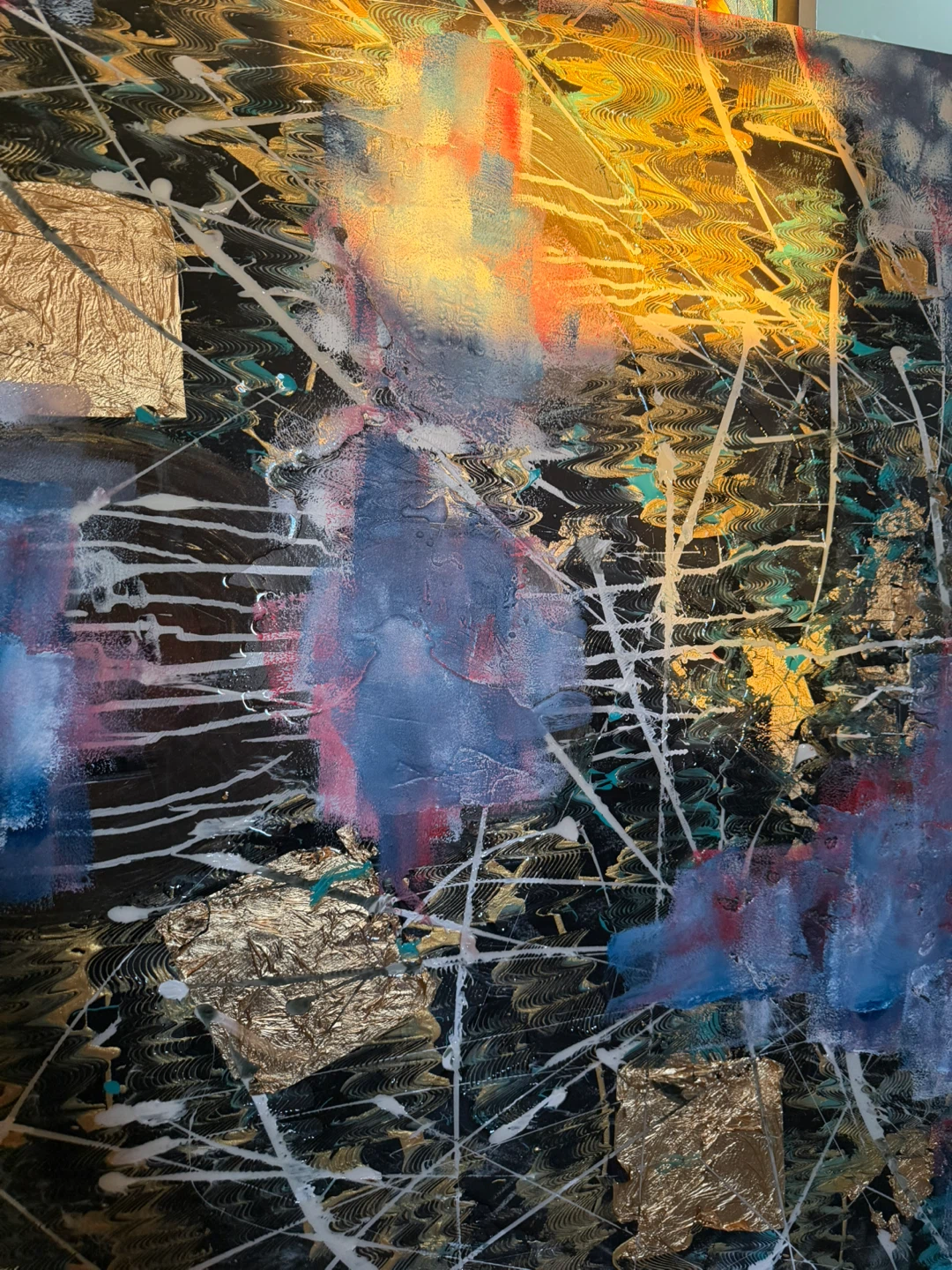 Abstract Mixed Media Wall Art - photo 3