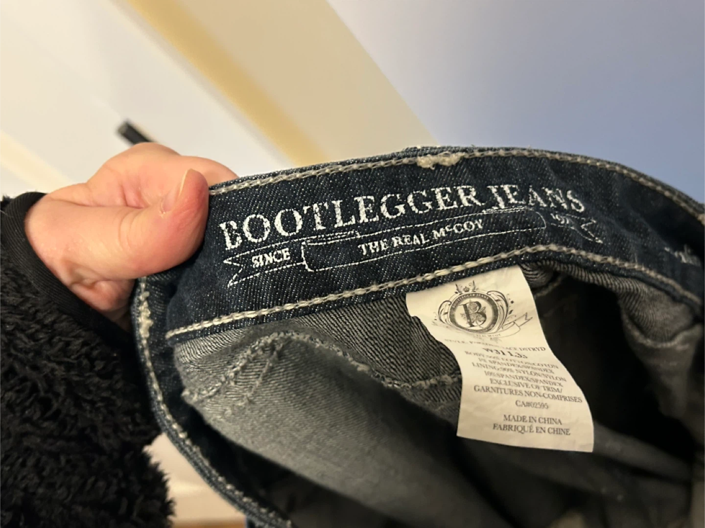 Bootlegger Distressed Denim Jeans - W31 L33 - photo 4