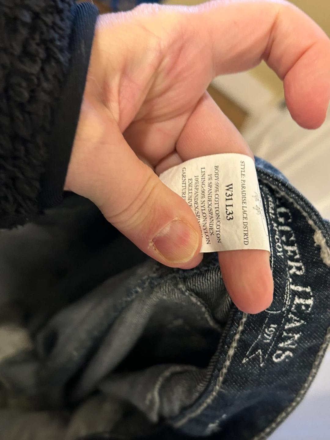 Bootlegger Distressed Denim Jeans - W31 L33 - photo 3