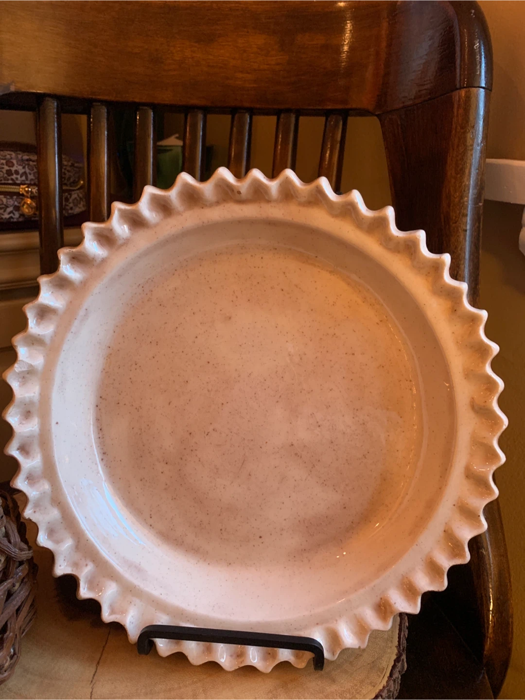 Vintage Ceramic Pie Plate - photo 2